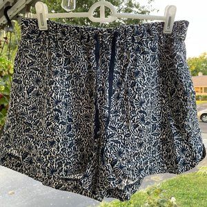 Madewell Patterned Drapey Shorts